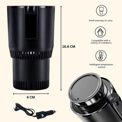 PORTABLE SMART 2 In 1 - 12V CAR CUP COOLER WARMER - SOIFOR
